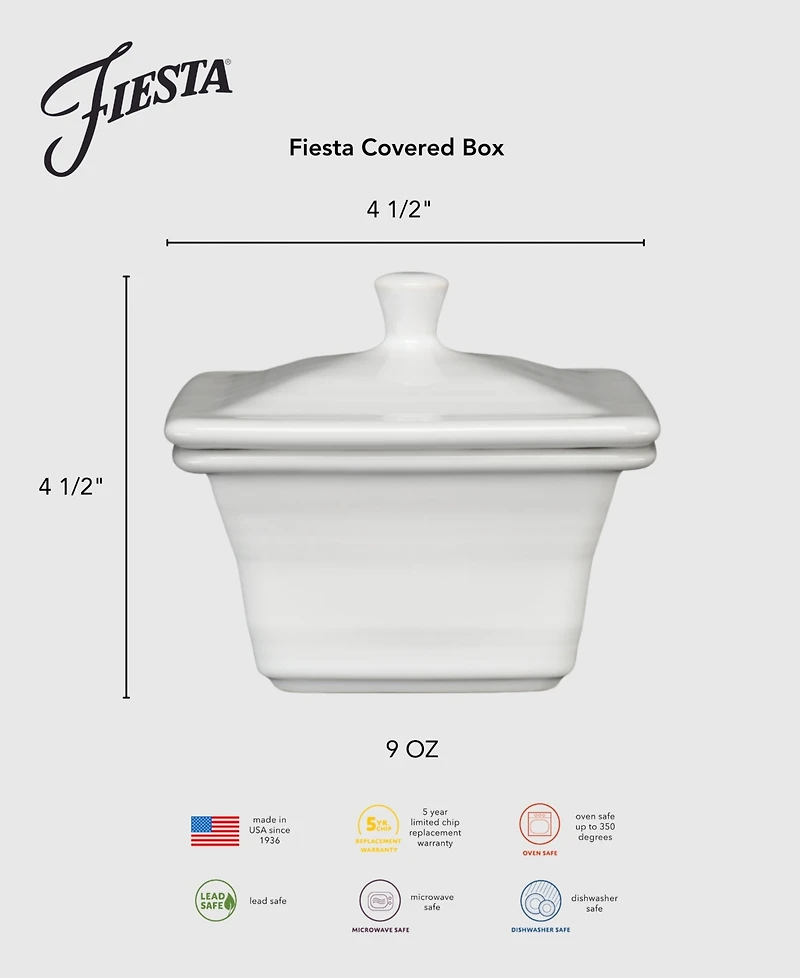 Fiesta Linen Covered Box