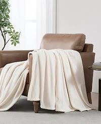 Lauren Ralph Micromink Plush Blanket