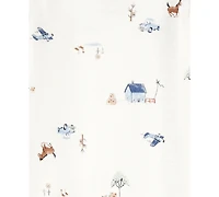 Carter's Baby Boys Cotton Sleeper Gowns, 2 Pack