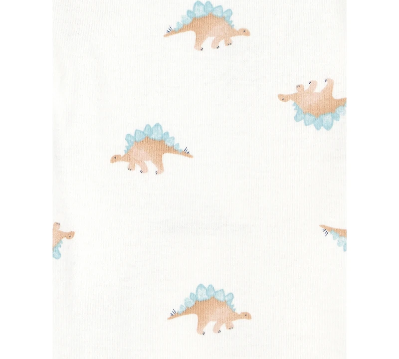 Carter's Baby Boys 5-Pk. Cotton Short-Sleeve Dinosaur Bodysuits