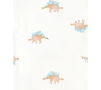 Carter's Baby Boys 5-Pk. Cotton Short-Sleeve Dinosaur Bodysuits