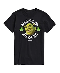Airwaves Men's Shrek Kiss Me I'm An Ogre Short Sleeve T-Shirt