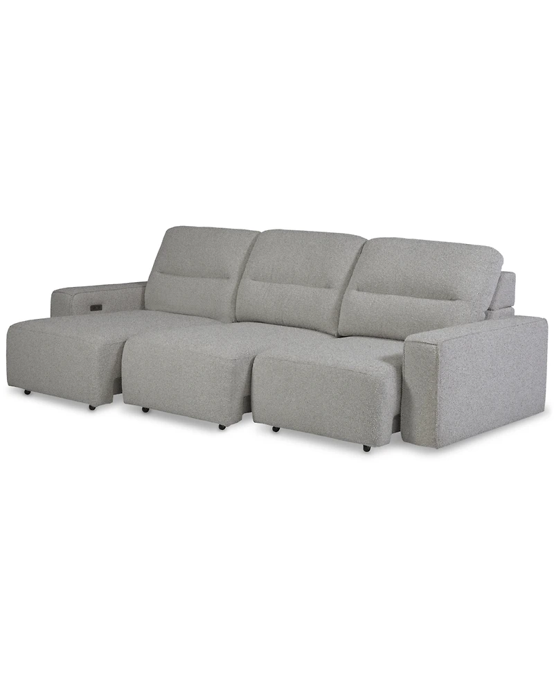 Frandlyn -Pc. Fabric Power Sliding Sofa
