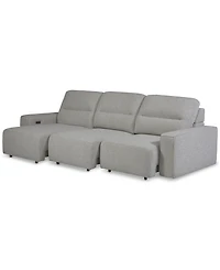 Frandlyn -Pc. Fabric Power Sliding Sofa