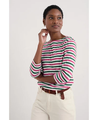 Seasalt Cornwall Women's Sailor Quarter Sleeve Top