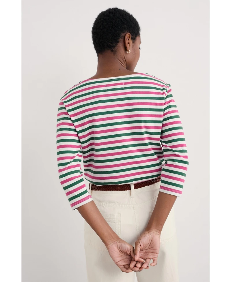 Seasalt Cornwall Women's Sailor Quarter Sleeve Top