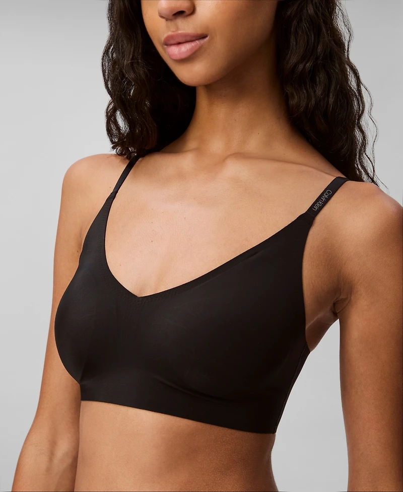 Calvin Klein Women's Invisibles Comfort Lightly Lined Triangle Bralette QF5753