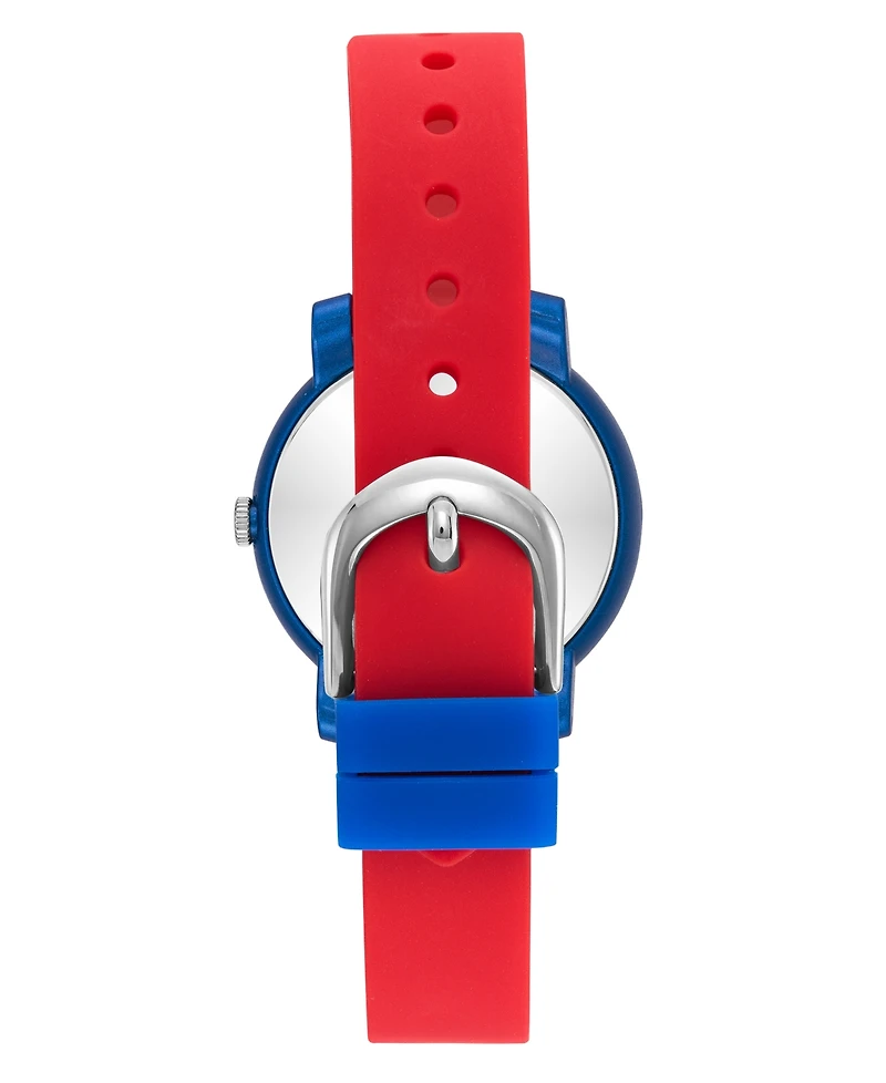 Armitron Kid's Quartz Tinker Time Red Silicone Watch, 32mm