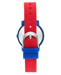 Armitron Kid's Quartz Tinker Time Red Silicone Watch, 32mm