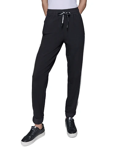 Karl Lagerfeld Paris Women's Colorblocked Jogger Pants