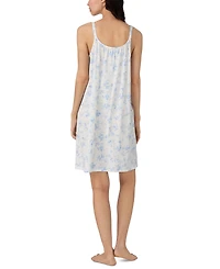 Lauren Ralph Women's Double-Strap V-Neck Short Nightgown