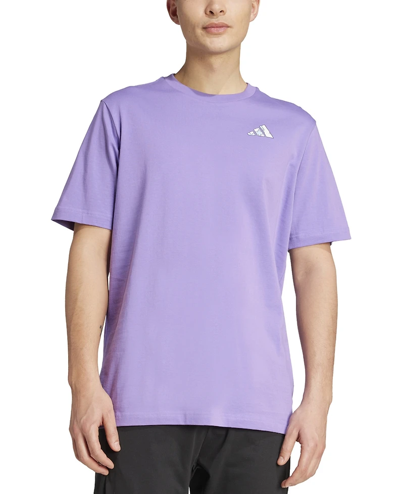 adidas Men's Earth Graphic Logo T-Shirt