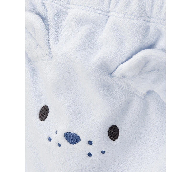 Carter's Baby Boys Dog Little Hooded Cardigan, Bodysuit & Pants, 3 Piece Set