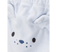 Carter's Baby Boys Dog Little Hooded Cardigan, Bodysuit & Pants, 3 Piece Set