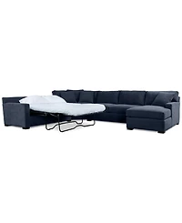 Radley 4-Pc. Fabric Sleeper Sectional Sofa, Exclusively at Macy's