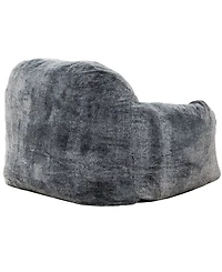 Primo International 30" Tore Faux Fur Foam Bean Bag Chair