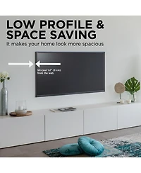 ProMounts Premium Flat / Fixed Tv Wall Mount for 60" to 110" TVs Up to 165lbs