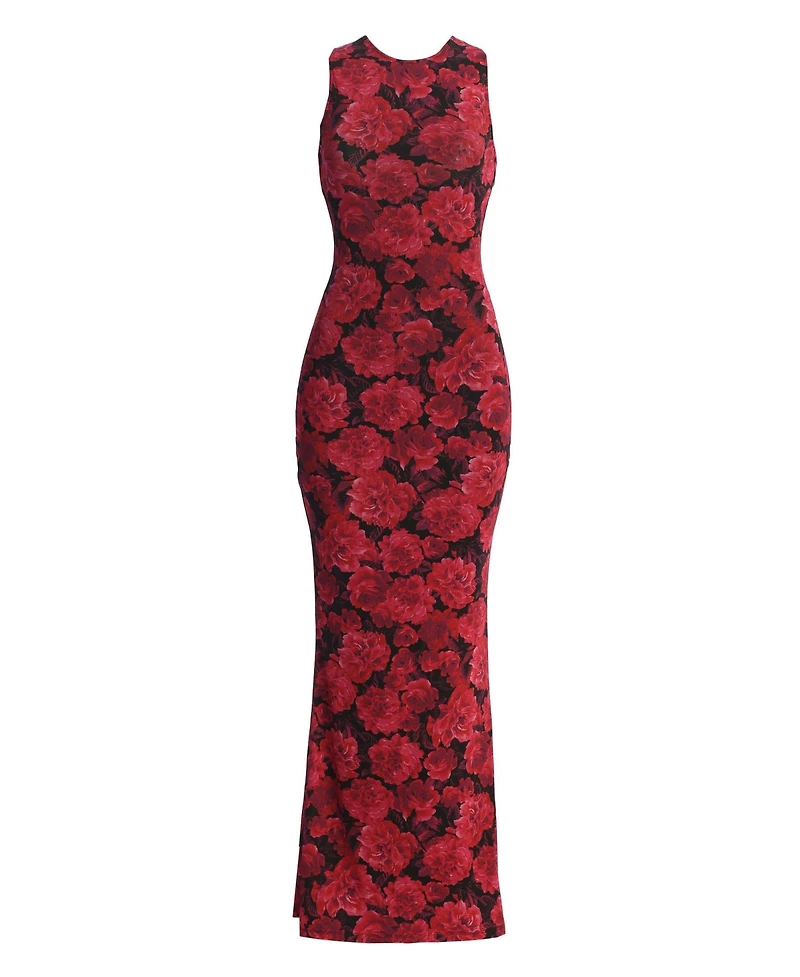 Jluxlabel Women's Floral Front And Center Maxi Dress