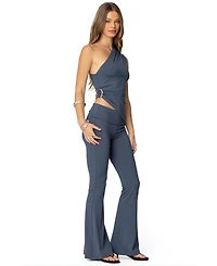 Edikted Women's Jayna Fold Over Leggings