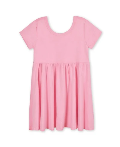 Gerber Baby Girls Spotted Leopard Short Sleeve Twirl Dress