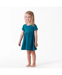 Gerber Baby Girls Spotted Leopard Short Sleeve Twirl Dress