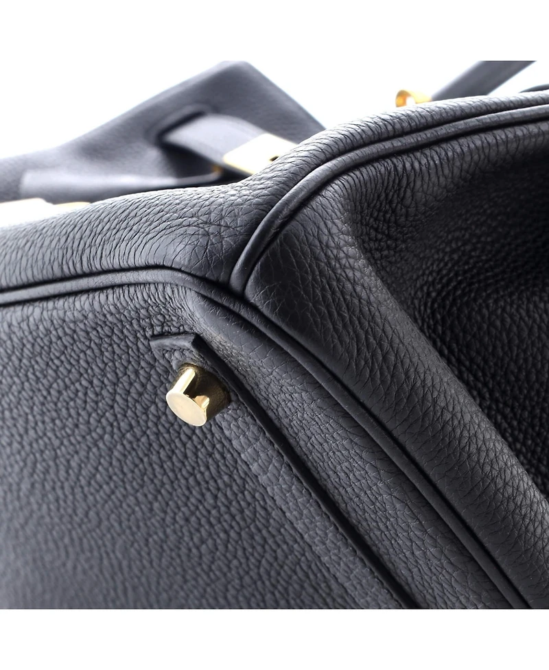 Pre-Owned Hermes Birkin Handbag Togo with Gold Hardware