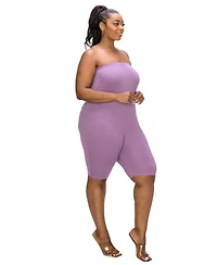 L I V D Plus Size Essential Tube Romper