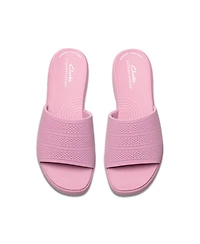 Clarks Women's Cloudsteppers Drift Twist Slip-On Sandals
