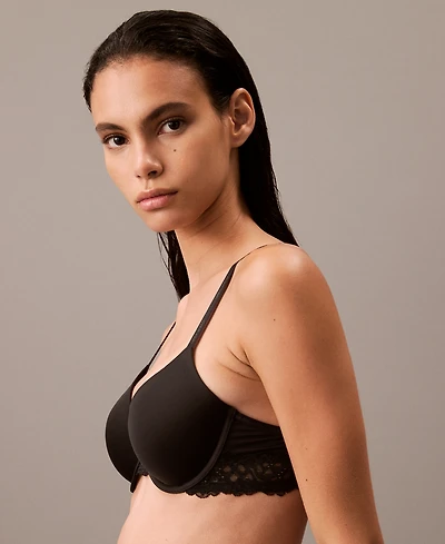Calvin Klein Women's Soft Stretch Lace T-Shirt Bra QF7837