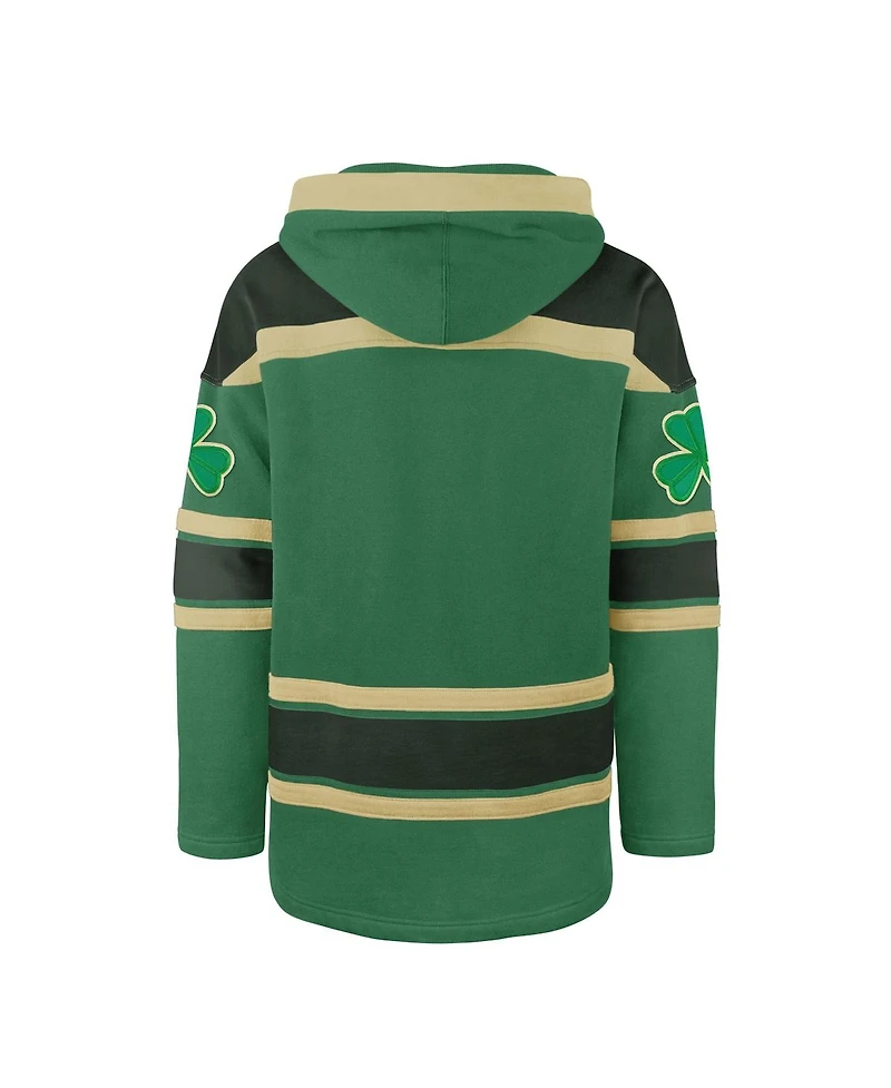 '47 Brand Men's Kelly Green Vegas Golden Knights St. Patrick's Day McLucky Superior Lacer Pullover Hoodie