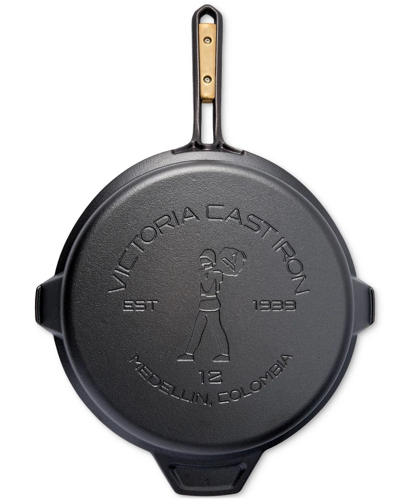 Victoria Signature Series 12" Cast Iron Skillet