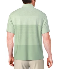 Pga Tour Men's Distressed Stripes Polo Shirt