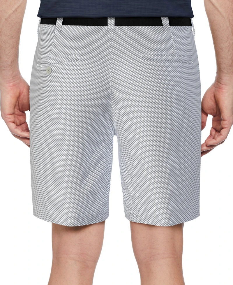Pga Tour Men's Micro-Geo Printed 8" Shorts