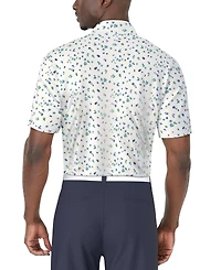 Pga Tour Men's Umbrella Graphic Polo Shirt