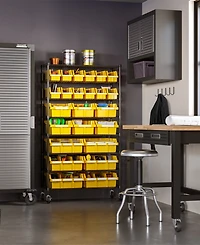 Seville Classics 8-Tier 24 Bin Rack System
