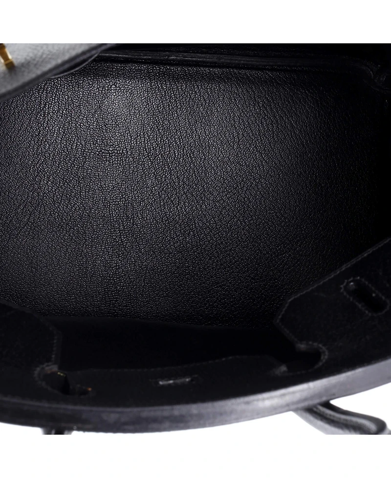Pre-Owned Hermes Birkin 35 Handbag Ardennes with Gold Hardware