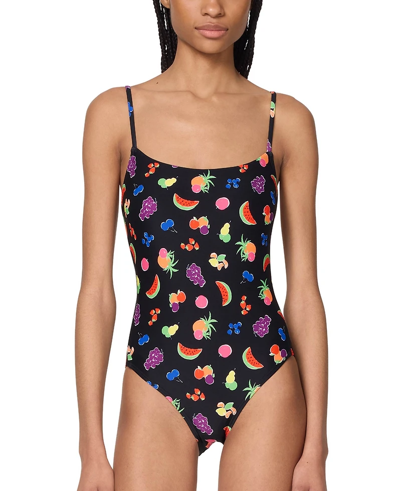 Kate Spade Women's Tie-Back One-Piece Swimsuit
