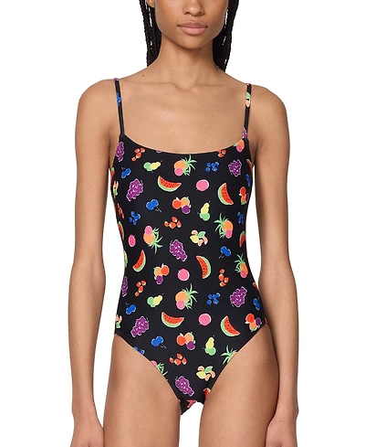 Kate Spade Women's Tie-Back One-Piece Swimsuit