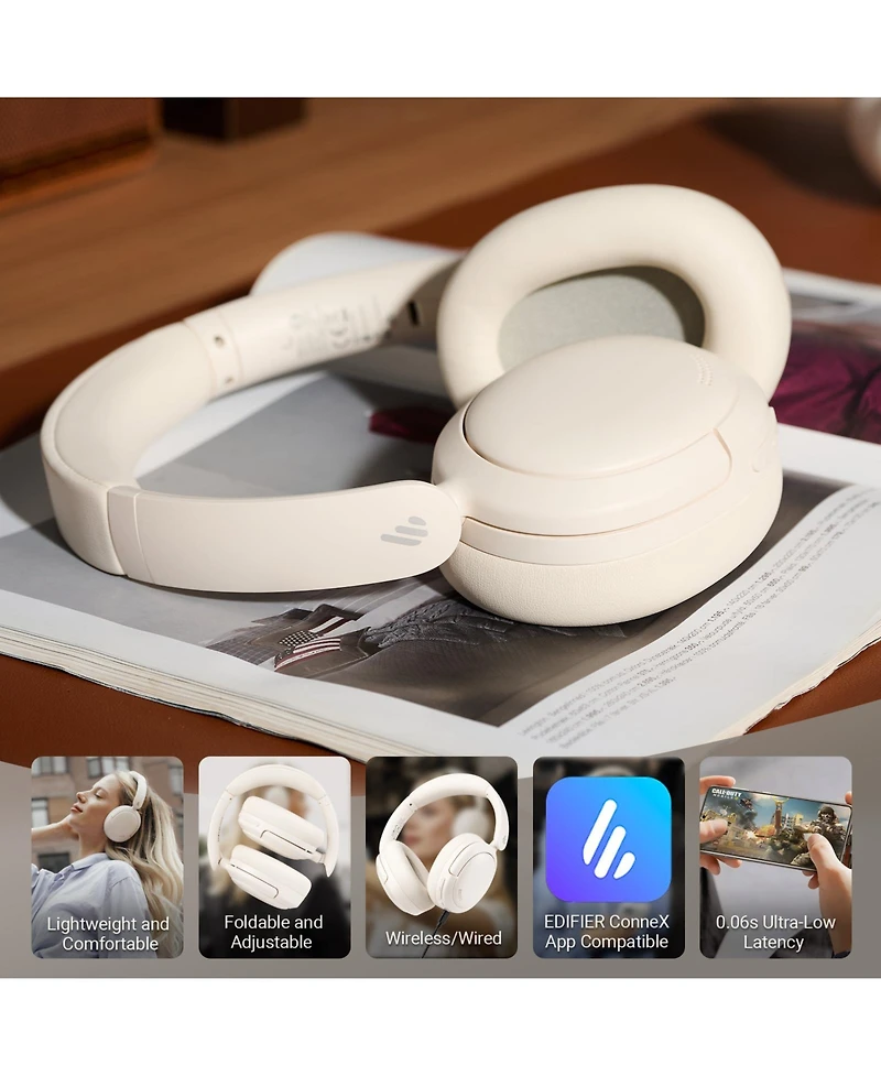 Edifier V80 Hybrid Active Noise Cancelling Headphones