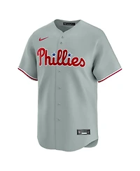 Nike Men's Bryce Harper Gray Philadelphia Phillies Alternate Limited Player Jersey