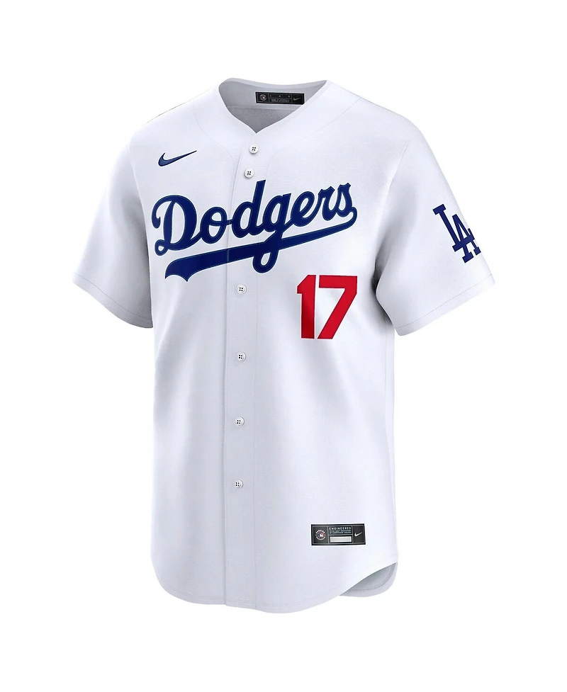 Nike Men's Shohei Ohtani White Los Angeles Dodgers Home Limited Kanji Player Jersey