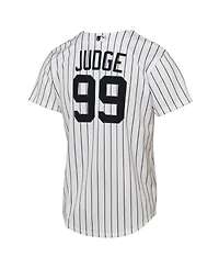 Nike Big Boys and Girls Aaron Judge White New York Yankees Home Replica Player Jersey