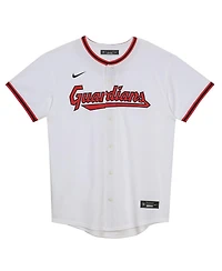 Nike Preschool White Cleveland Guardians Home Blank Replica Jersey