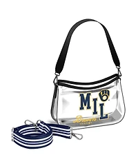 Wear by Erin Andrews Milwaukee Brewers Clear Stadium Mini Purse