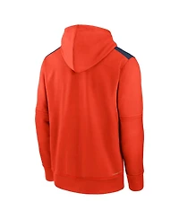 Nike Men's Orange Houston Astros Authentic Collection Performance Pullover Hoodie