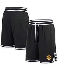 Fanatics Men's Black Pittsburgh Steelers Elements Future Ground Shorts