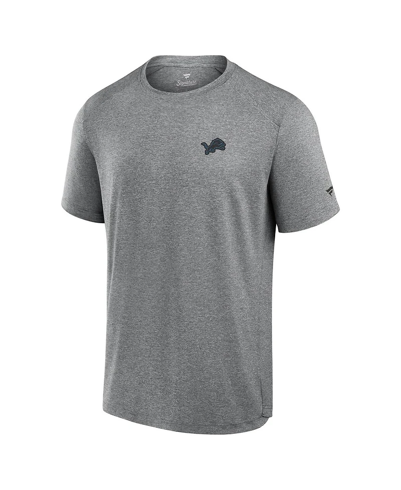 Fanatics Men's Black Detroit Lions Front Office Move Mono T-Shirt