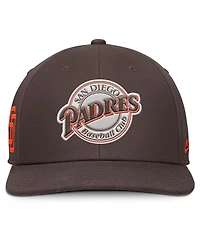 Nike Men's Brown San Diego Padres Pro Performance Snapback Hat