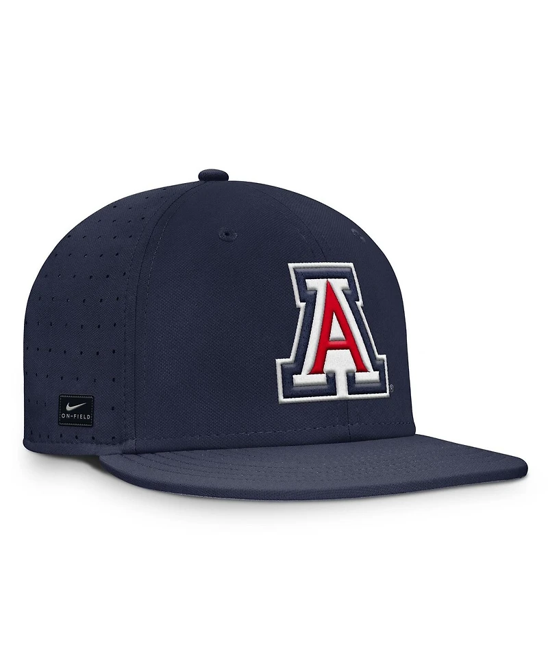 Nike Men's Navy Arizona Wildcats On-Field Dugout True Performance Fitted Hat