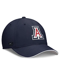 Nike Men's Navy Arizona Wildcats 2025 Dugout Coaches Rise Swoosh Performance Flex Hat